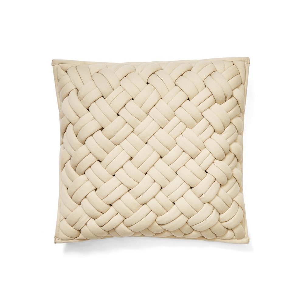 Burrow Ivory Interknit Jersey Pillow Cover, NWOT